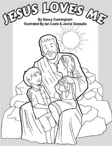 Jesus Loves Me Coloring Book – Basic Training Bible Ministries