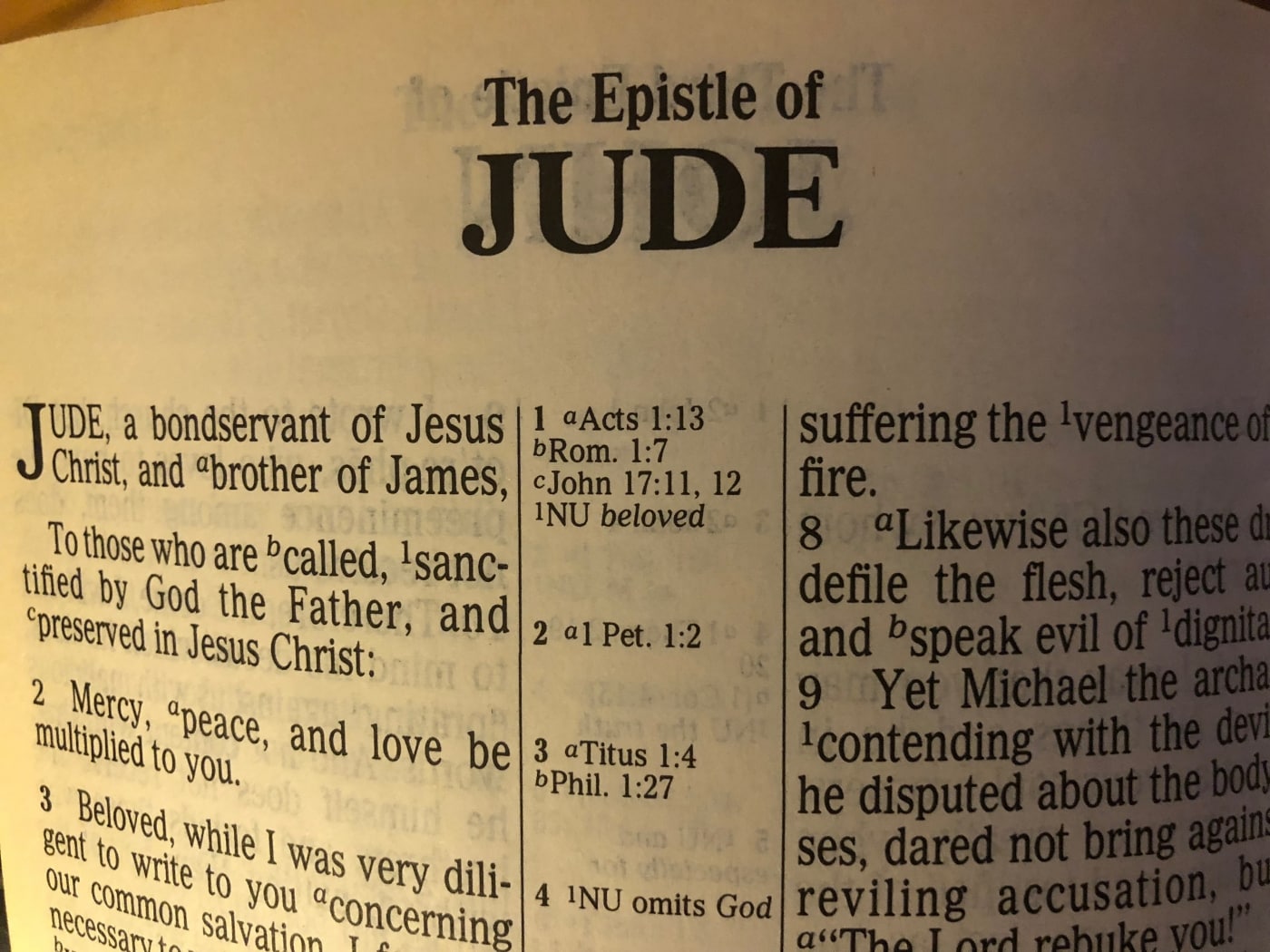 Contending for the Faith -- Jude #6