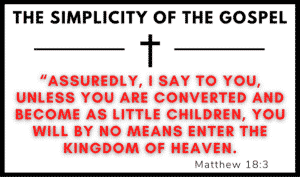 Simplity of the Gospel -- Session 4 Image