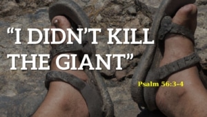 I Didn't Kill the Giant - Lesson 1 Image