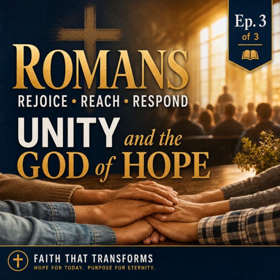 Romans 15 — Bearing Weakness, Unity, and the God of Hope